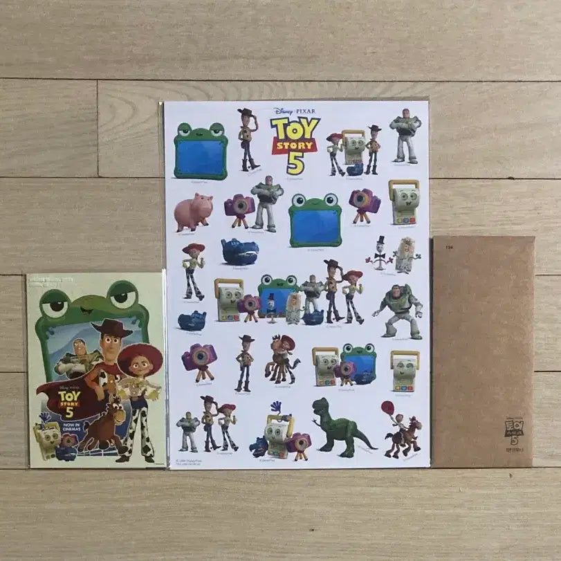 [BUNJANG] Toy Story 5 Original Poster Set / [토이스토리5] 돌비/아이맥스/오리지널 포스터 5종세트