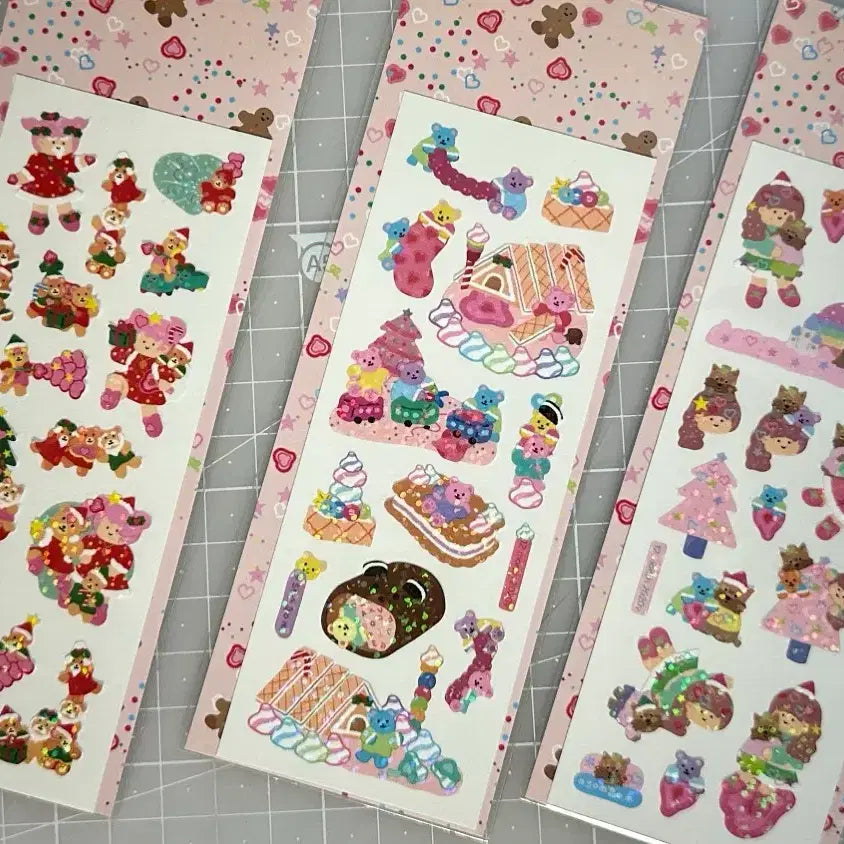 [BUNJANG] Somgom Classic Seal Sticker Bundle Set / 솜곰) 고전 씰 스티커 일괄
