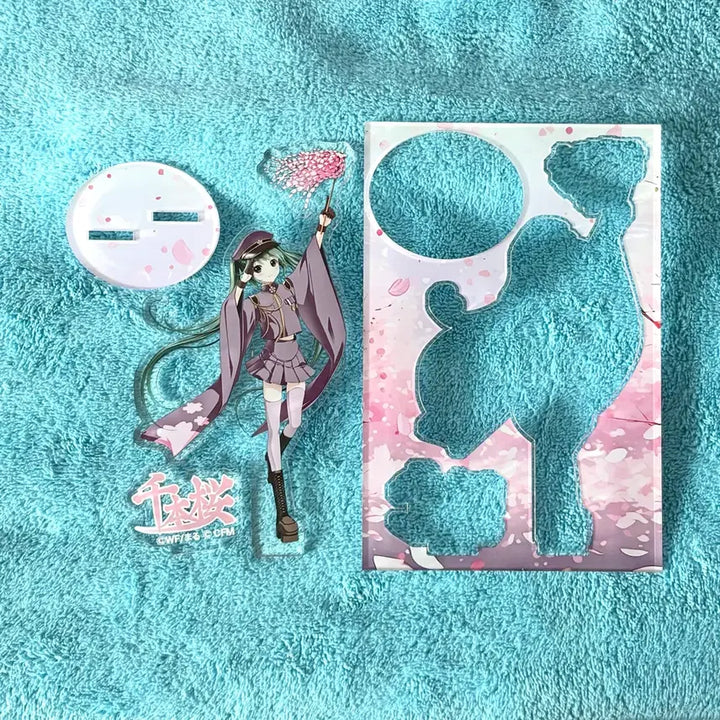 [BUNJANG] Hatsune Miku Senbonzakura Acrylic Stand / 하츠네 미쿠 천본앵 아크릴 스탠드