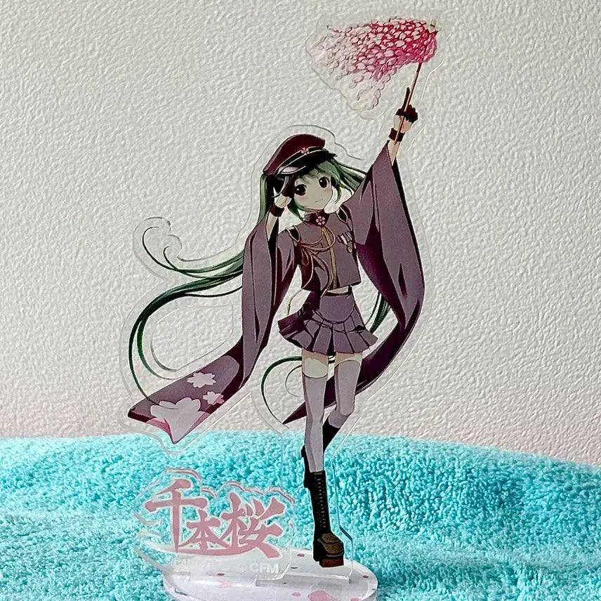 [BUNJANG] Hatsune Miku Senbonzakura Acrylic Stand / 하츠네 미쿠 천본앵 아크릴 스탠드
