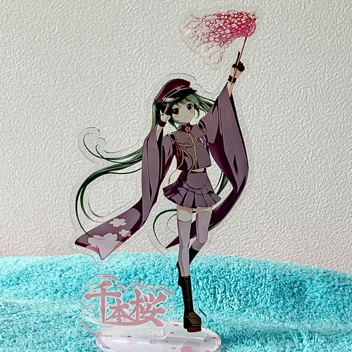 [BUNJANG] Hatsune Miku Senbonzakura Acrylic Stand / 하츠네 미쿠 천본앵 아크릴 스탠드