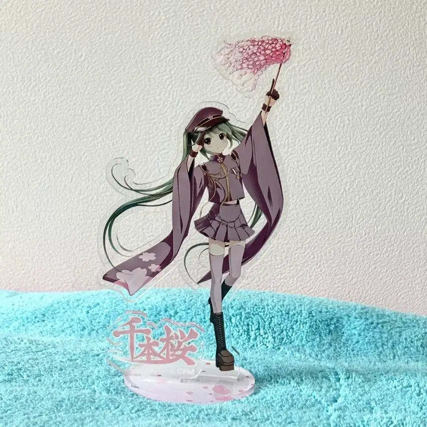 [BUNJANG] Hatsune Miku Senbonzakura Acrylic Stand / 하츠네 미쿠 천본앵 아크릴 스탠드