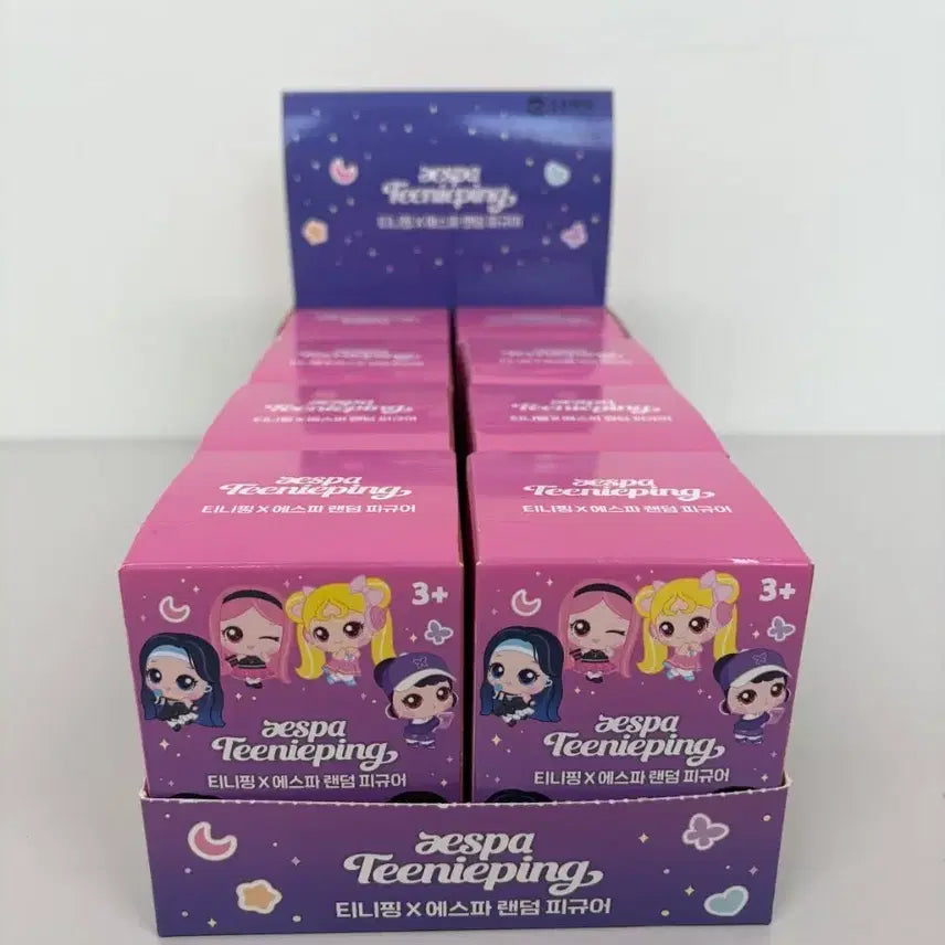 [BUNJANG] Aespa x Tinping Random Figure Set (8 Types) / [피규어/새상품] 에스파X티니핑 랜덤 피규어8종