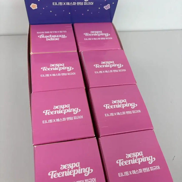 [BUNJANG] Aespa x Tinping Random Figure Set (8 Types) / [피규어/새상품] 에스파X티니핑 랜덤 피규어8종