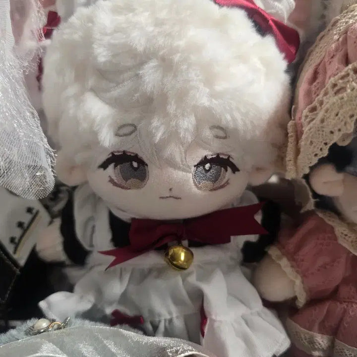 [BUNJANG] 20cm Louisel Bundle Set (Includes Outfit) / 무속성 솜인형 20cm 루이즐+옷포함 일괄