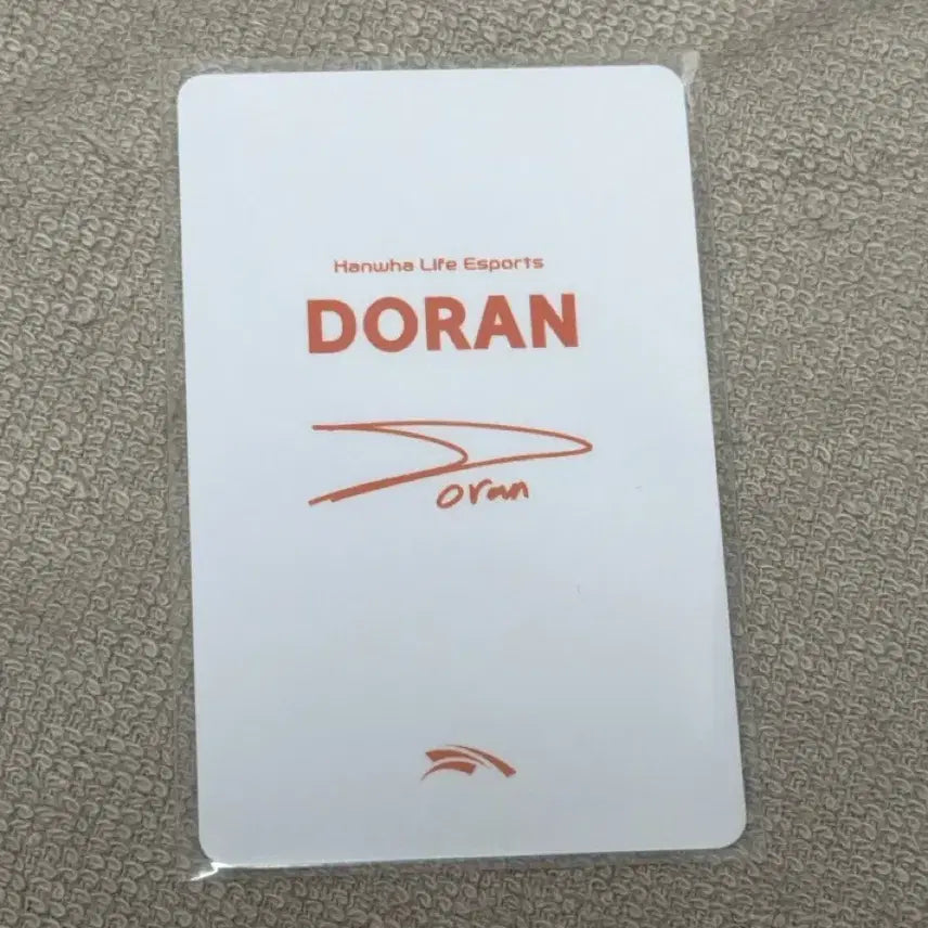 [BUNJANG] Hanwha Life Esports Doran Lenticular Photocard / 한화생명 t1 도란 렌티큘러 포카