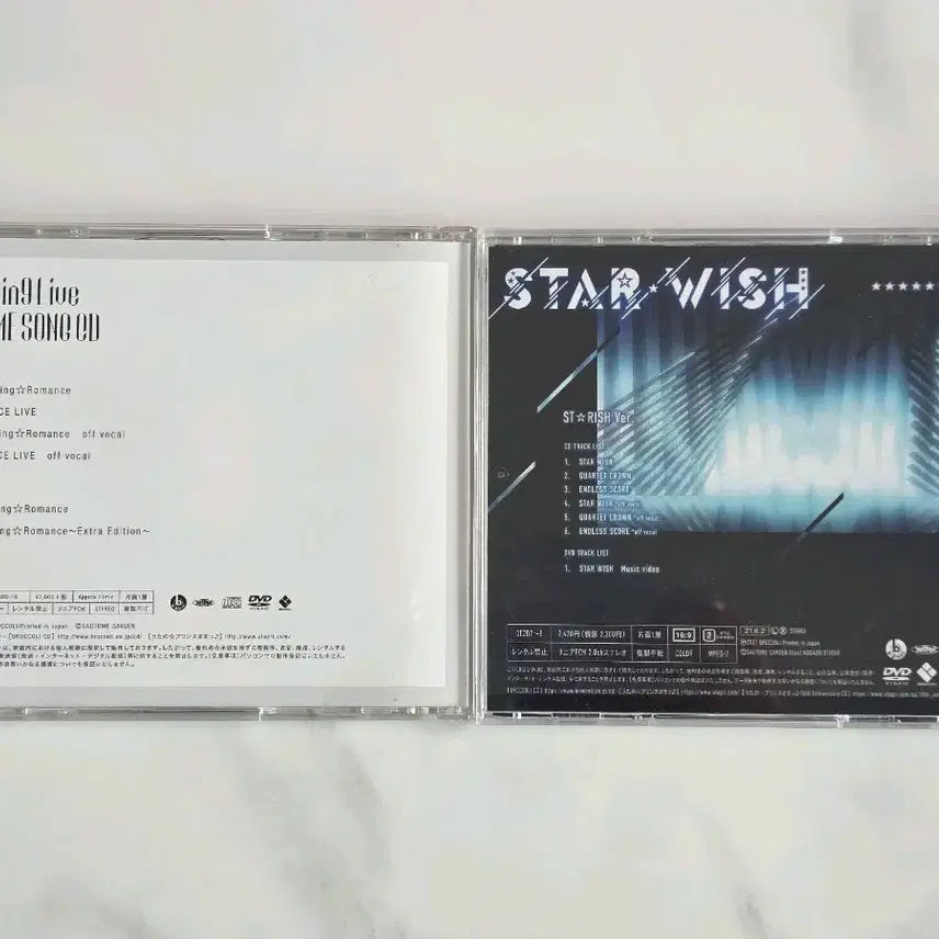 [BUNJANG] UtaPri Shining Live 10th Anniversary Star Wish &amp; Shining Romance CD+DVD Set / 우타프리 스타리쉬 10주년 샤니라이 star wish 샤니로망 CD