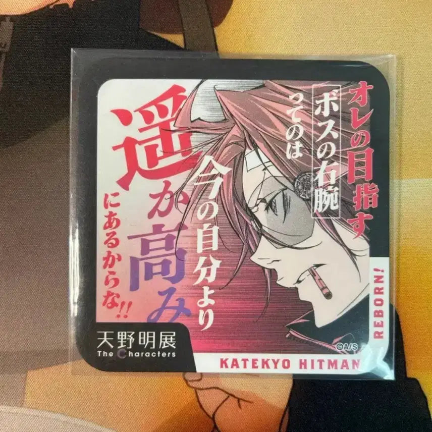[BUNJANG] Katekyo Hitman Reborn! Gokudera Hayato Original Art Coaster / 가히리 고쿠데라 원화 코스터 고쿠데라하야토