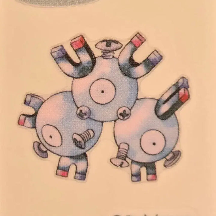 [BUNJANG] Pokemon 30th Anniversary Rare Coil Tteobbisal Sticker / 포켓몬스터 30주년 레어코일 띠부띠부씰 미개봉