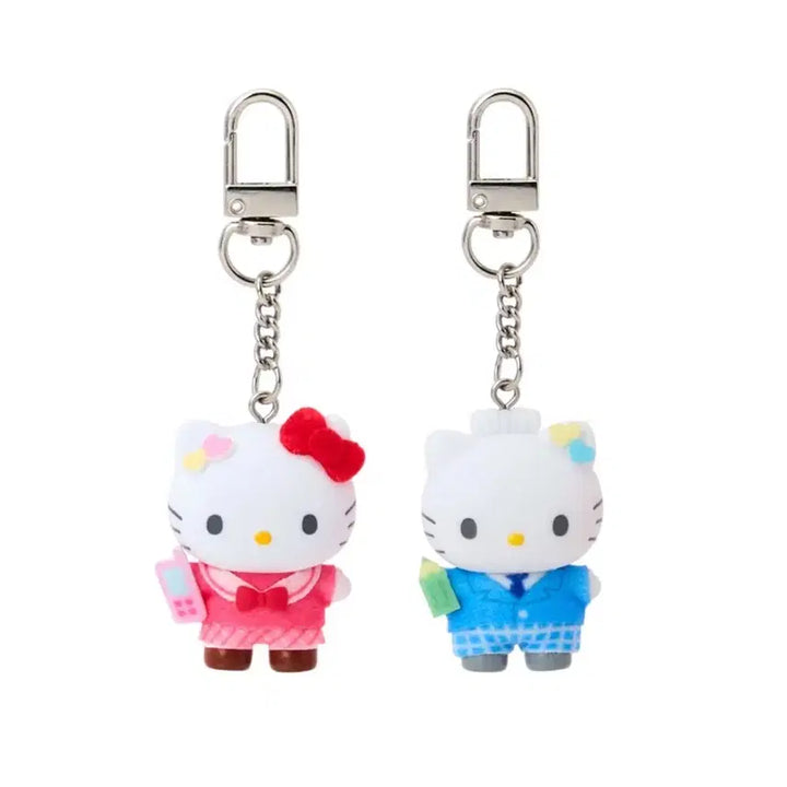 [BUNJANG] Sanrio Chibi-Tomo School Uniform Hello Kitty &amp; Dear Daniel Keychain Set / [미개봉 세트] 산리오 치비토모 교복 헬로키티+디어다니엘
