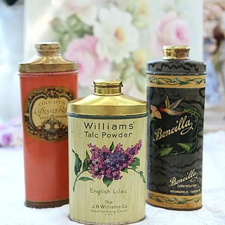 [BUNJANG] Antique JB Williams Powder Tin Set (3 Types) / 앤틱 JB Willianms 외 파우더 틴 3종 셋트