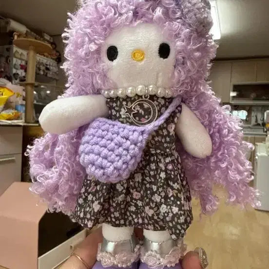 [BUNJANG] Hello Kitty Plush Doll (Bouclé Texture) / 뽀글이키티인형들
