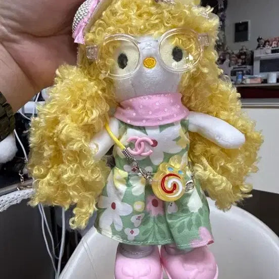 [BUNJANG] Hello Kitty Plush Doll (Bouclé Texture) / 뽀글이키티인형들