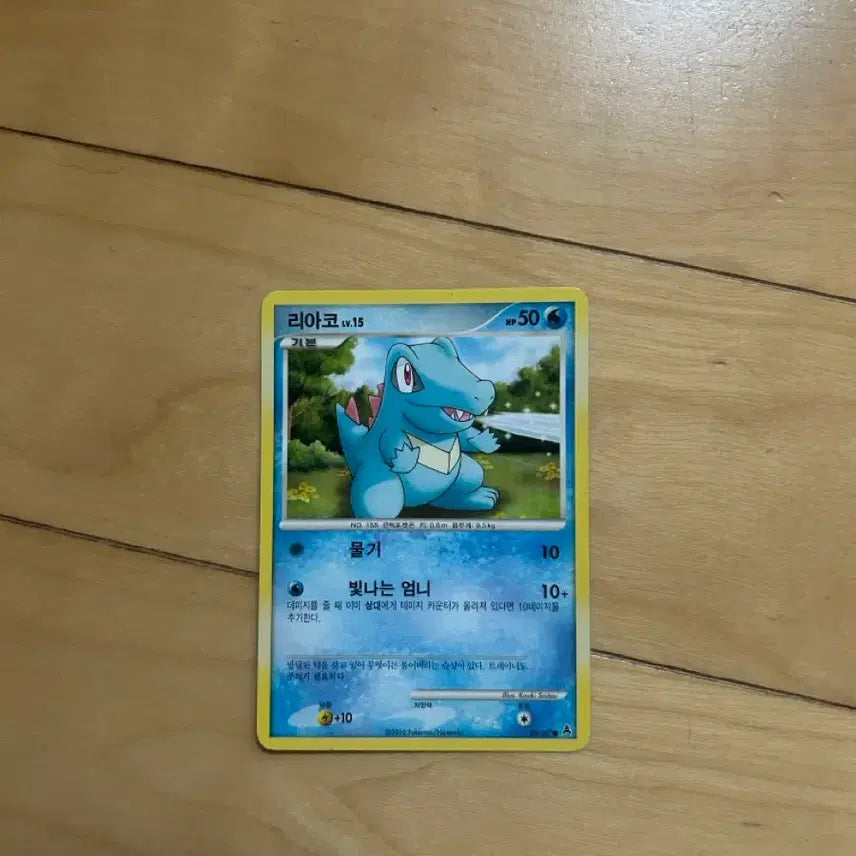 [BUNJANG] DP Pokémon Card Typhlosion 2010 / DP 포켓몬 카드 리아코 2010
