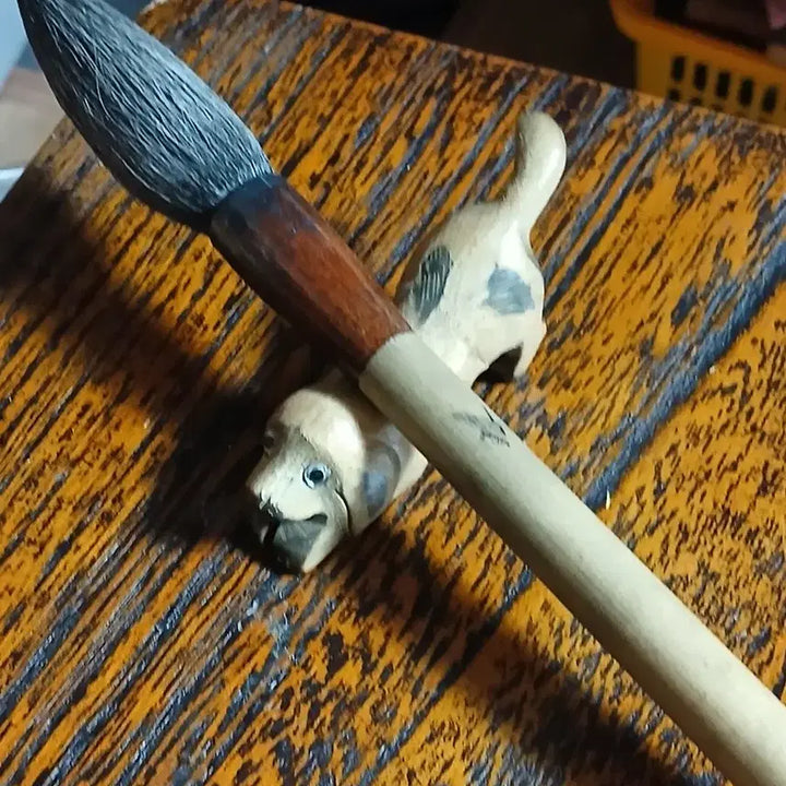 [BUNJANG] Vintage Carved Horn Figurine / 빈티지 뿔개조각 필가