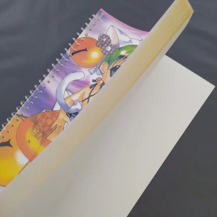 [BUNJANG] Digi-Charat Spring Notebook - Vintage Stationery / 디지캐럿 스프링 노트 /고전 문구 빈티지 달빛천사 웨딩피치 세일러문 레미