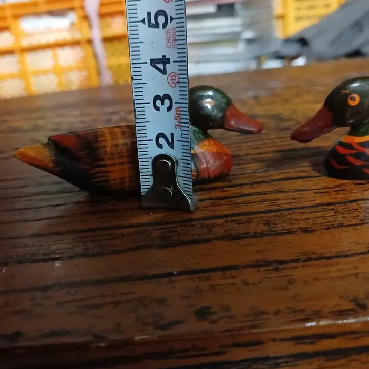 [BUNJANG] Vintage Ceramic Duck Pair Figurine / 옛부부안방장식소형오리한쌍
