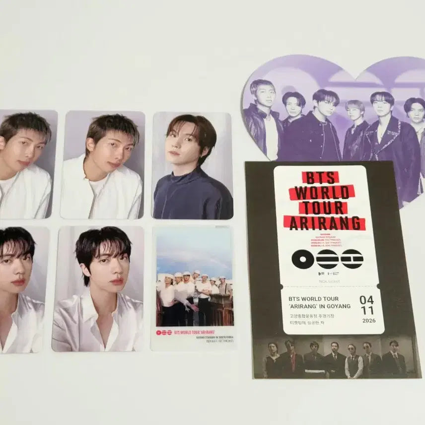 [BUNJANG] BTS Arirang Armyzone Goyang Photocard Set / bts방탄 아리랑 아미존포카 arirang armyzone goyang