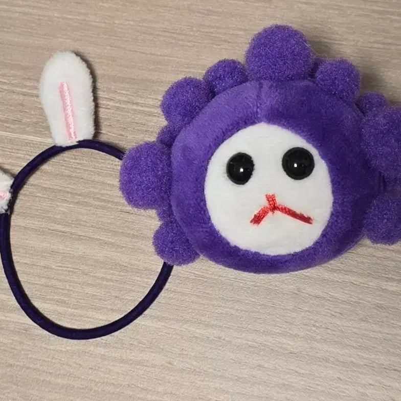 [BUNJANG] Winner Kim Jinwoo "Grape Rabbit" Doll / 위너 김진우 인형 포도토끼