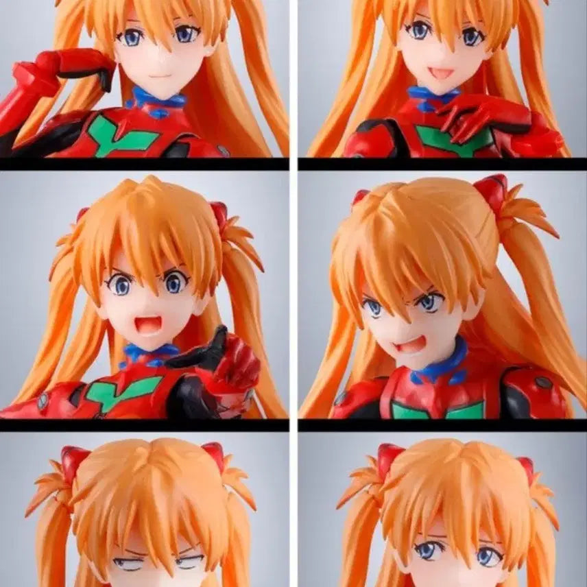 [BUNJANG] Bandai Evangelion Shikinami Asuka Langley SHF Action Figure / 반다이 에반게리온 시키나미 아스카 랑그레이 SHF 액션피규어