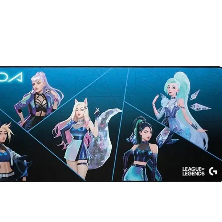 [BUNJANG] Logitech G840 KDA Limited Edition Desk Mat / (미개봉) 로지텍 G840 KDA 한정판 장패드