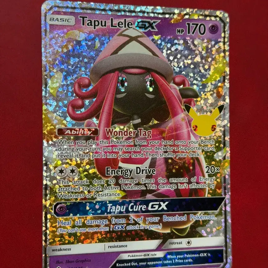 [BUNJANG] Pokemon 25th Anniversary Promo Card Lunala (North America) / 포켓몬카드 25주년 프로모 카푸나비나 (북미)