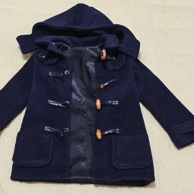 [BUNJANG] SD17 Size Doll Outfit Double-Breasted Coat Navy / 구체관절인형 SD17 사돌 더플코트 네이비