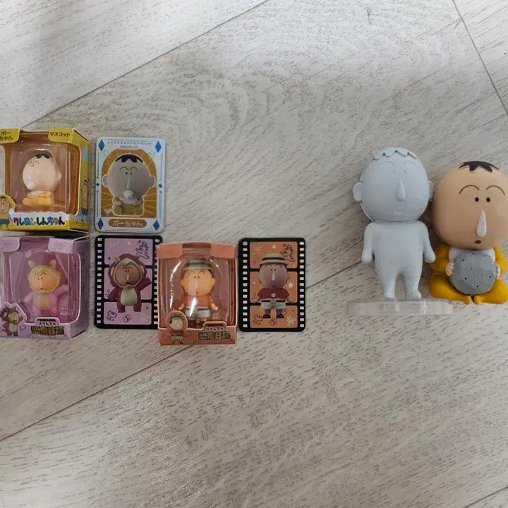 [BUNJANG] Goo-gong Rice Ball Figure 3-Set + Goo-gong Figure 2-Set / 마지막 가격하락 맹구 쌀알 피규어 3종 세트 + 맹구 피규어 2종 세트