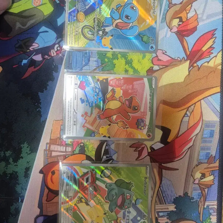[BUNJANG] Pokemon Cards North American First Partner 1st Gen AR 3-Type Set / 포켓몬카드 북미판 퍼스트파트너즈 1세대 ar 3종