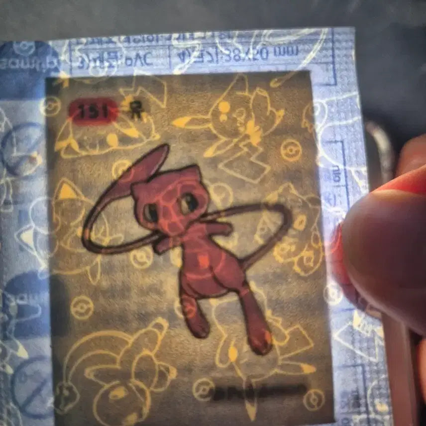[BUNJANG] Mew Pokémon Sticker / 뮤 띠부씰