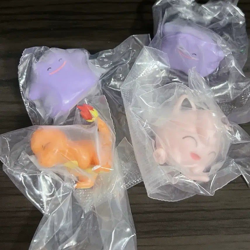 [BUNJANG] Pokemon Ice Figure Bundle Set (Bulbasaur, Charmander, Squirtle) / CU 포켓몬 아이스 피규어 메타몽 푸린 파이리 일괄