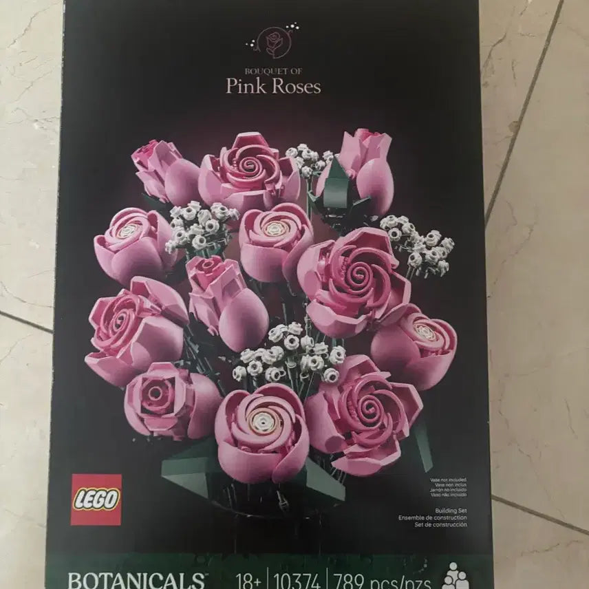 [BUNJANG] LEGO Botanicals Pink Rose Bouquet 10374 / 레고 보타닉스 핑크 로즈 꽃다발 10374