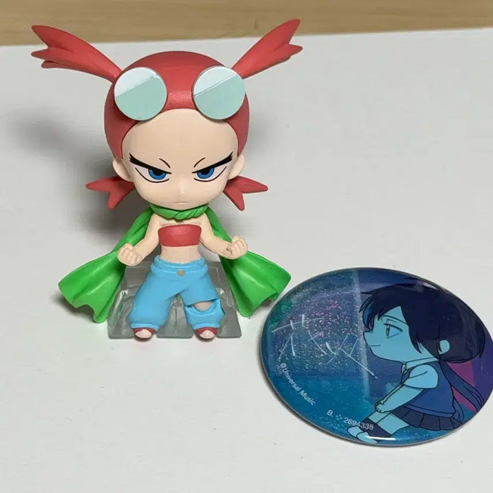 [BUNJANG] Ado Asuto Rebellion Figure &amp; Can Badge Bundle Set / Ado 아도 아소토 가챠 리벨리온 피규어, 캔뱃지 일괄