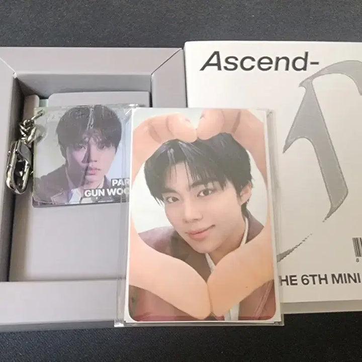 [BUNJANG] ZEROBASEONE Park Gunwook Keyring Album Set / 제로베이스원 박건욱 키링앨벙 세트양도해요