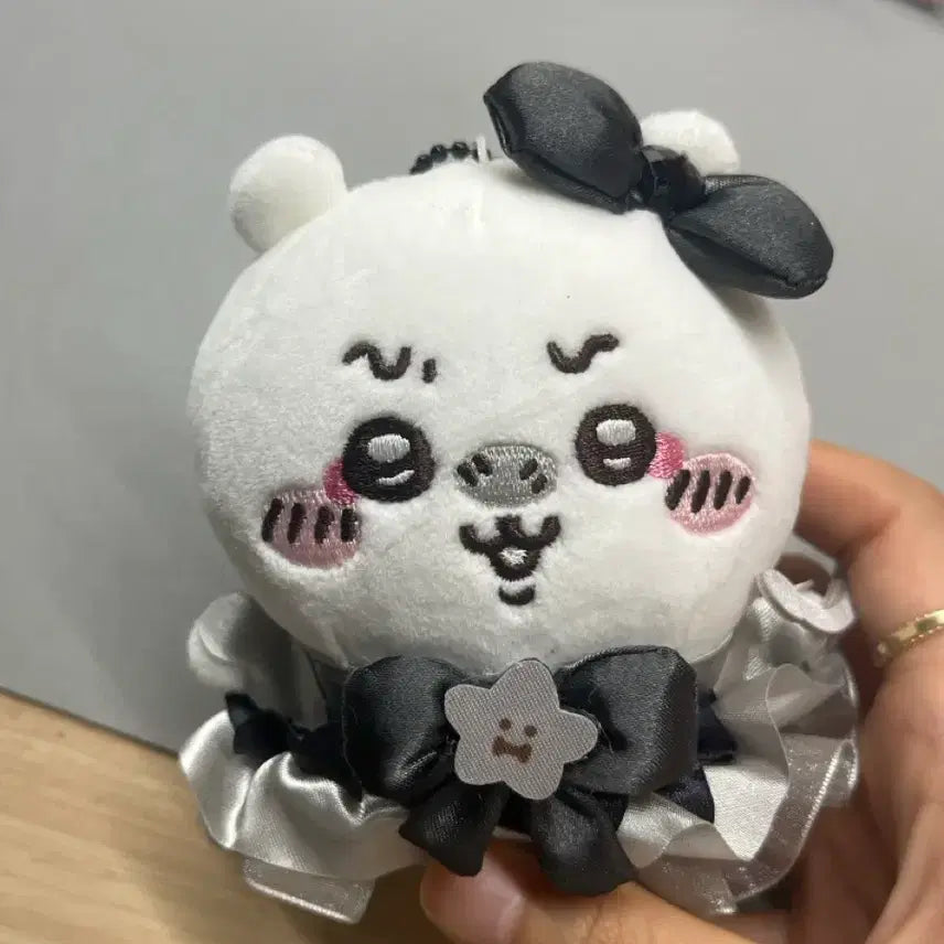 [BUNJANG] Chiikawa "Evil Villain" Mascot Plush Keychain / 초 매지컬 치이카와 흑화 악당 나쁜 버전 마스코트 인형 키링
