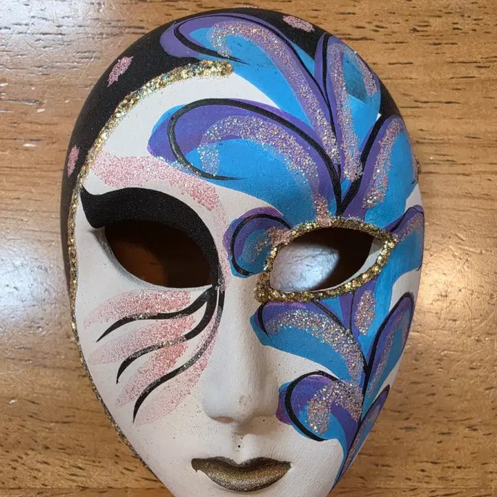 [BUNJANG] Mini Ceramic Wall-Hanging Masks 3-Piece Set / 미니 도자기 벽걸이가면 3종세트