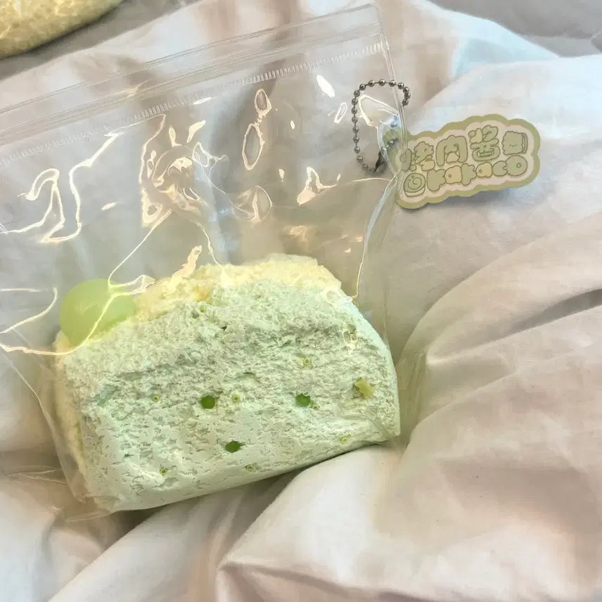 [BUNJANG] Kakaco Toast Squishy Shine Muscat / Kakaco 카카코 토스트 말랑이 샤인머스캣