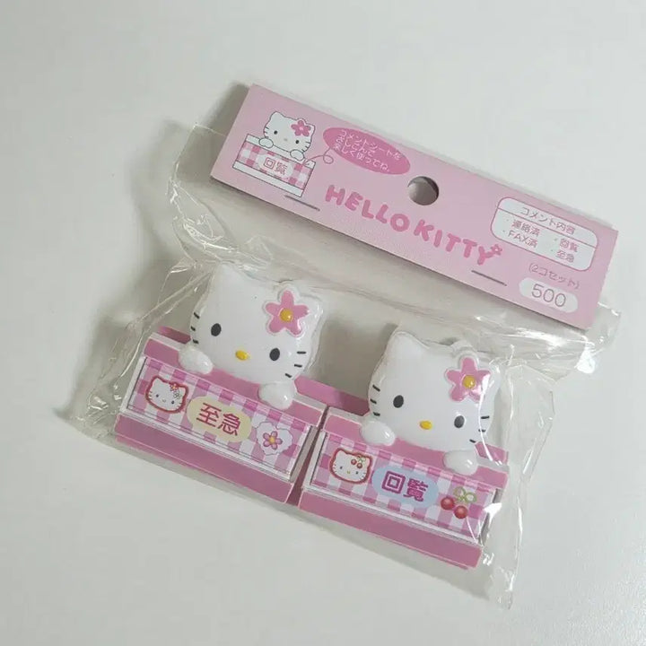 [BUNJANG] Sanrio Classic Hello Kitty Hana-chan Clamp Clip / 고전키티 카오하나 키티 집게 클립