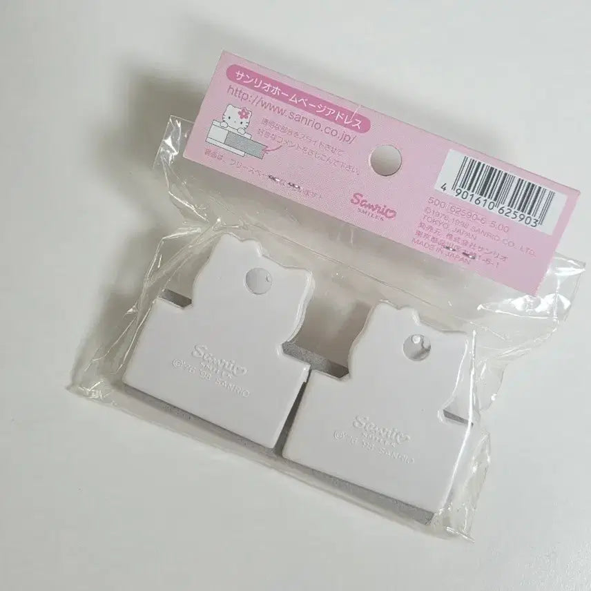 [BUNJANG] Sanrio Classic Hello Kitty Hana-chan Clamp Clip / 고전키티 카오하나 키티 집게 클립