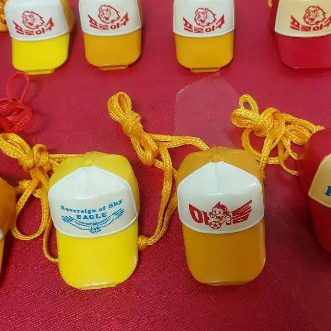[BUNJANG] Disney Mickey Mouse Pro Baseball Whistle Set (12 Pieces) / 디즈니 미키마우스  프로아구 호루라기 12개 세트