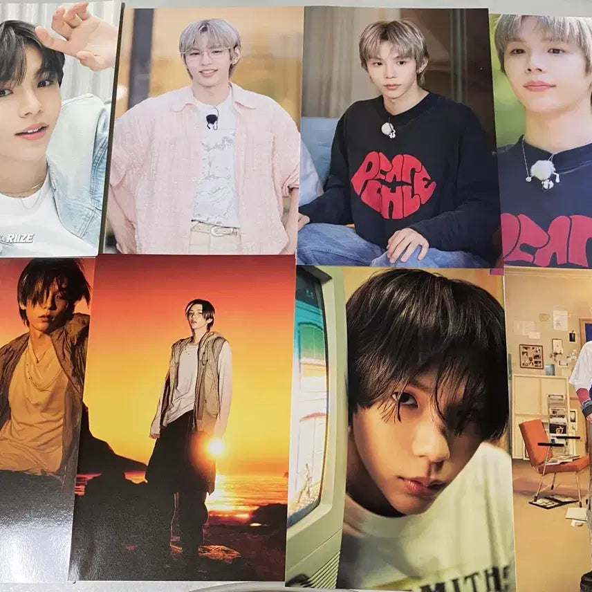 [BUNJANG] RIIZE Shotaro Postcard Bundle Set (18ea) / 라이즈 쇼타로 엽서 18장 일괄 (6장 추가 총 24장)