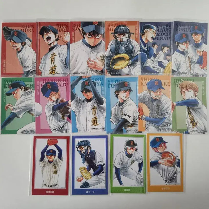[BUNJANG] Daiya no A Ace Sawamura Miyuki Kuramochi Illustration Card Set / 다이에이 일러스트카드 세이도 다이아몬드에이스 사와무라 미유키 쿠라모치