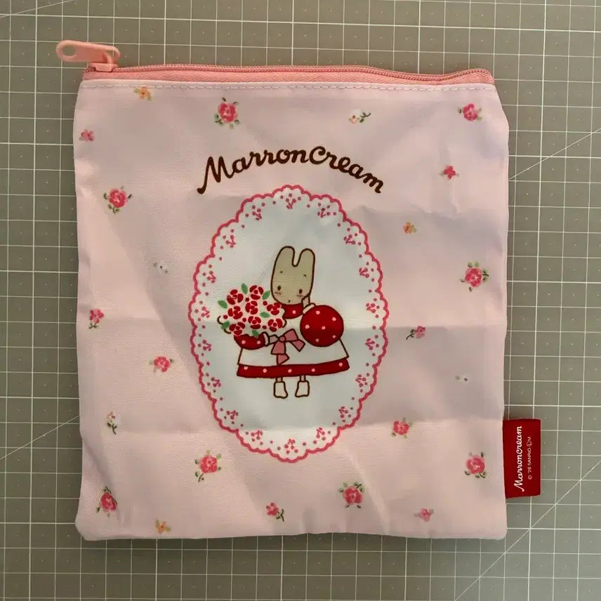 [BUNJANG] Marron Cream Pouch Pink Gacha / 마론크림 파우치 핑크 가챠