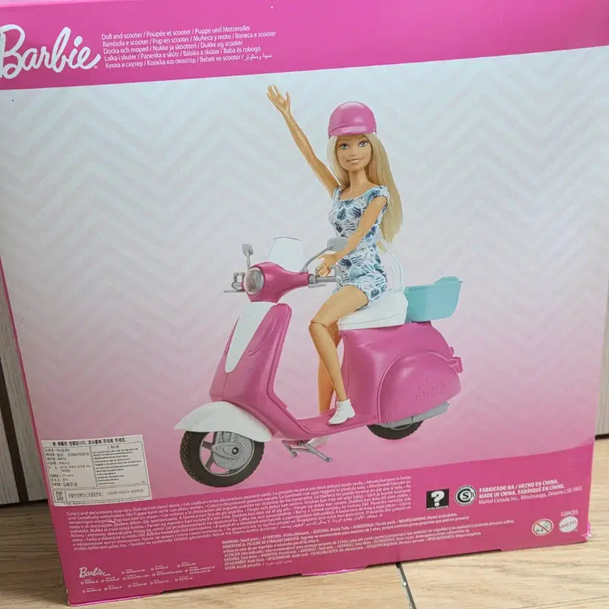 [BUNJANG] Barbie and the Pink Scooter Doll / 마텔 - 바비와 핑크 스쿠터 인형
