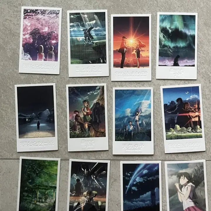 [BUNJANG] Makoto Shinkai Special Package Postcard Set / 신카이 마코토 특별 패키지 엽서 (별의목소리/초속 5센티미터/별을 쫓는