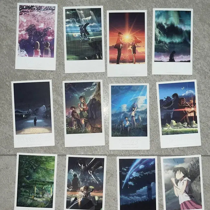 [BUNJANG] Makoto Shinkai Special Package Postcard Set / 신카이 마코토 특별 패키지 엽서 (별의목소리/초속 5센티미터/별을 쫓는