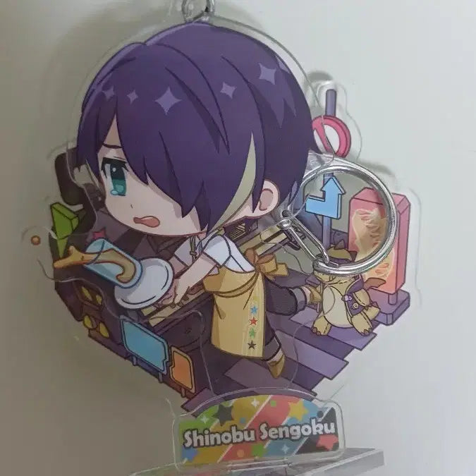 [BUNJANG] Ensemble Stars Sengoku Shinobu 3D Acrylic Standee Keychain / 앙스타 센고쿠 시노부 입체 아크릴 스탠드키링