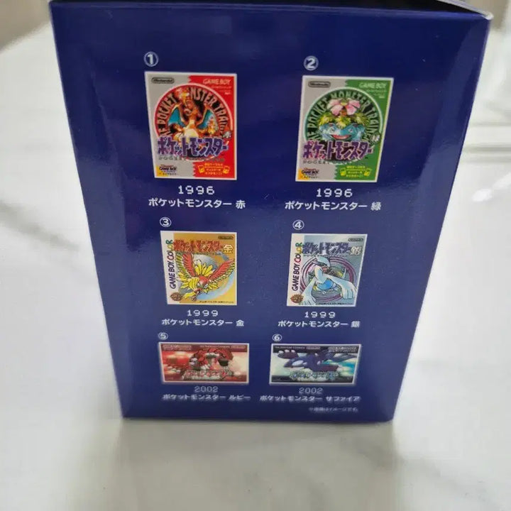 [BUNJANG] Pokemon 30th Anniversary Game Package Magnet Collection Set (1996-2002) / 포켓몬스터 30주년 게임 패키지 마그넷 컬렉션 세트 1996-2002