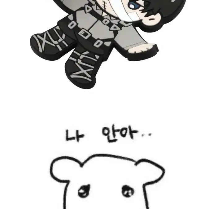 [BUNJANG] Attack on Titan Final Season Levi Rubber Magnet (Sealed) / 미개봉 진격의거인 파이널 리바이 러버 마그넷