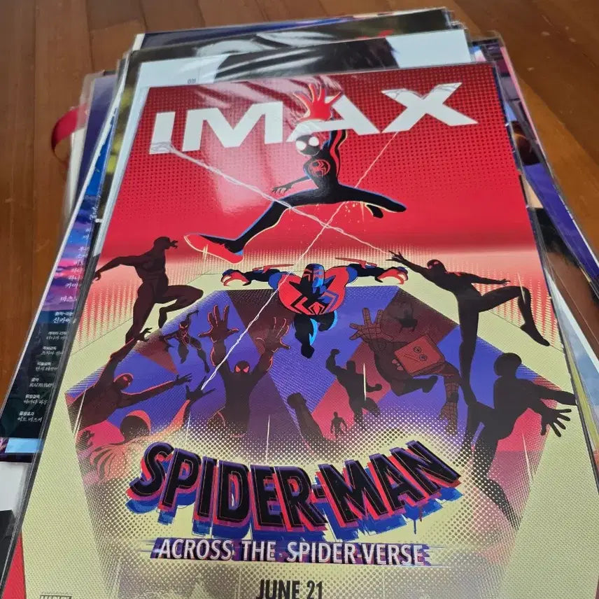 [BUNJANG] Spider-Man: Across the Spider-Verse IMAX Poster / 스파이더맨 어크로스 더 유니버스 아이맥스 imax 포스터